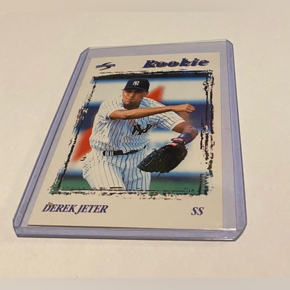 Pinnacle Score Baseball Other - Derek Jeter RC Rookie Card 1995 Pinnacle Baseball card Vintage